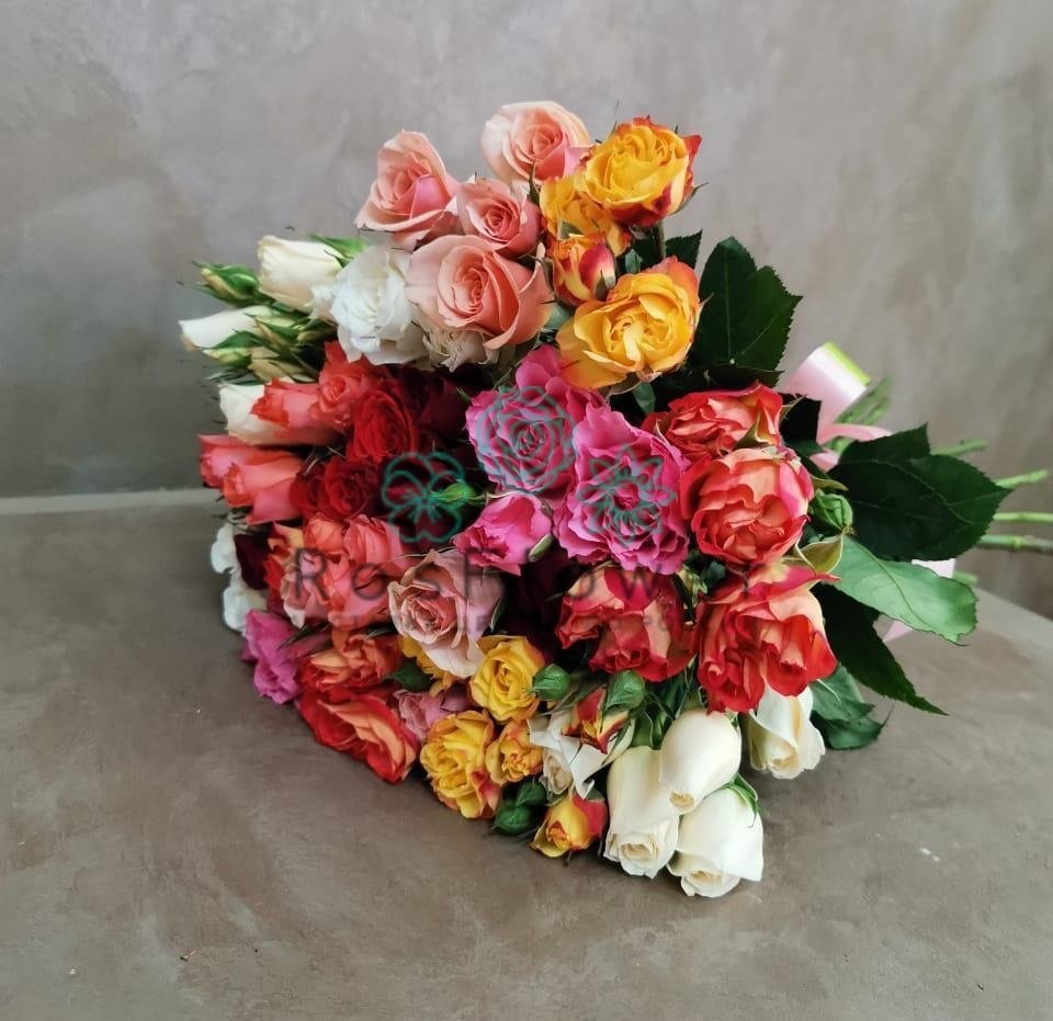 Букет цветов из: Розы в Больших Березниках