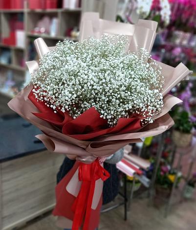 Букет цветов из: Гипсофила в Больших Березниках