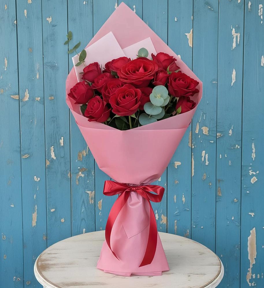 Букет цветов из: Розы в Больших Березниках