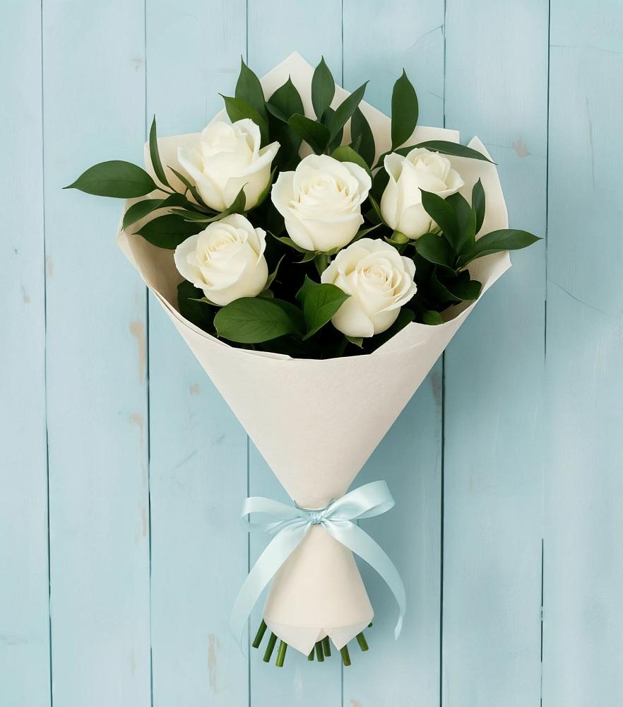 Букет цветов из: Розы в Больших Березниках