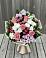 Букет цветов из: Альстромерии, Гвоздики, Розы и Хризантемы в Больших Березниках