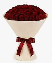 Букет 101 Бордовая роза Блэк Бакарра #REPLACE_PRED# Больших Березниках