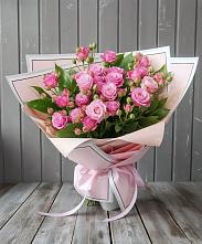 Букет Розовый кустик в Больших Березниках