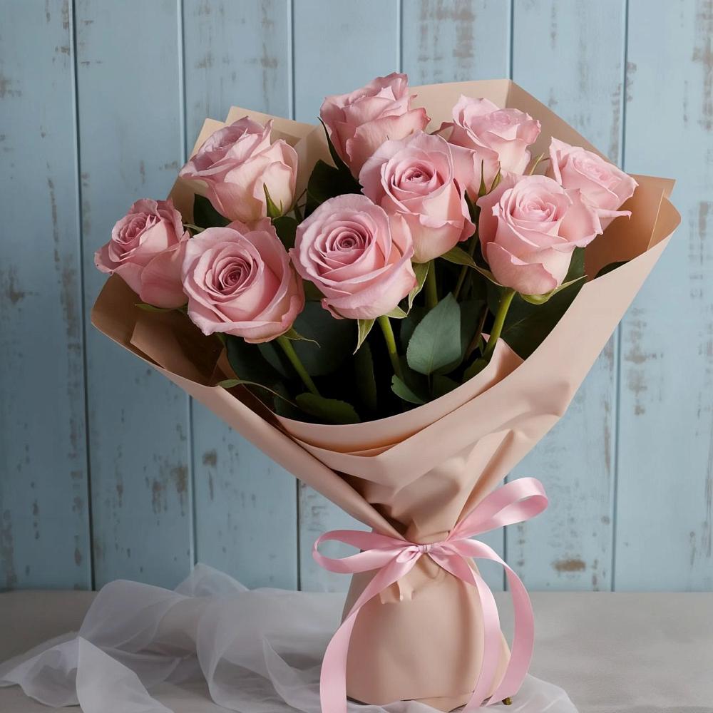 Букет цветов из: Розы в Больших Березниках