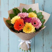 Букет цветов из:  Герберы в Больших Березниках