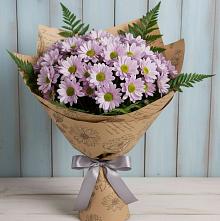 Букет цветов из:  Хризантемы в Больших Березниках