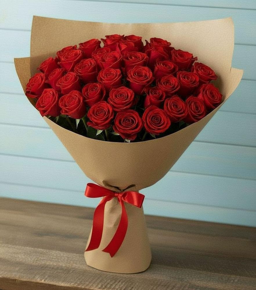Букет Красные розы Милано в Больших Березниках