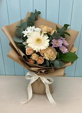 Букет цветов из:  Герберы и Хризантемы #REPLACE_PRED# Больших Березниках