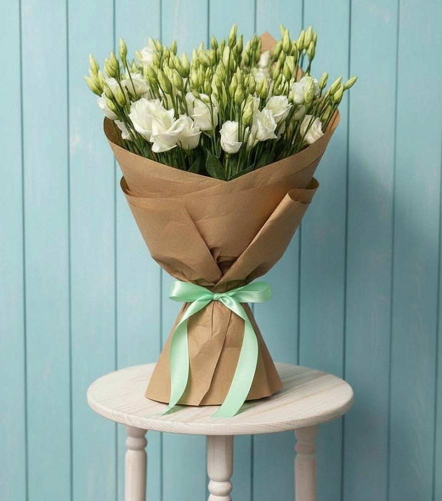 Букет цветов из: Лизиантусы в Больших Березниках