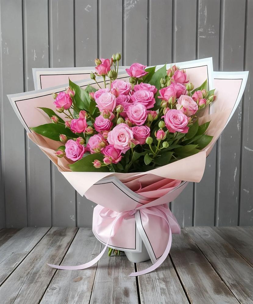 Букет Розовый кустик в Больших Березниках