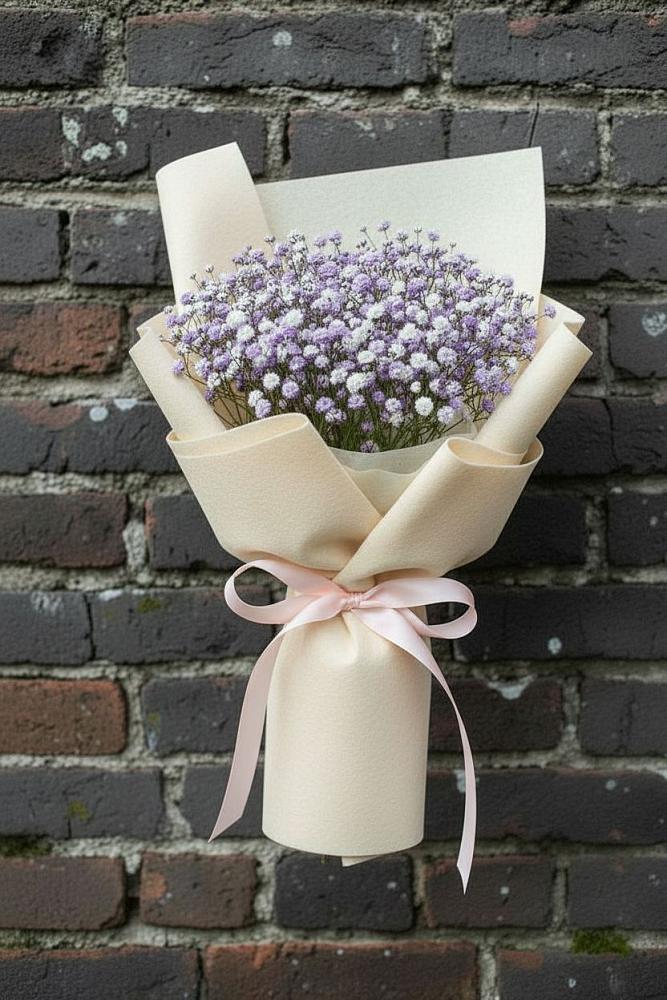 Букет цветов из: Гипсофила в Больших Березниках