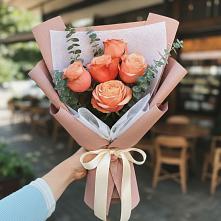 Букет цветов из:  Розы в Больших Березниках