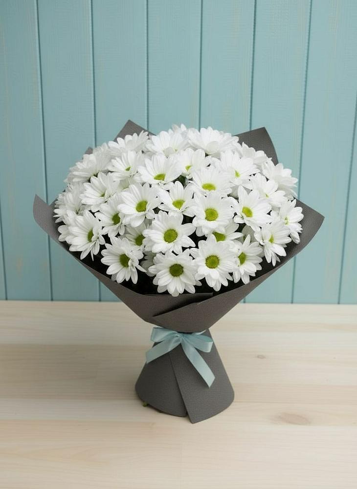 Букет цветов из: Хризантемы в Больших Березниках