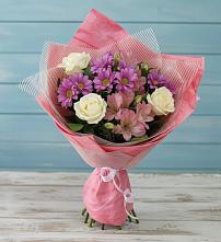 Букет цветов из:  Герберы в Больших Березниках