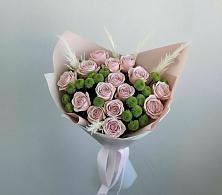 Букет цветов из:  Розы и Хризантемы в Больших Березниках