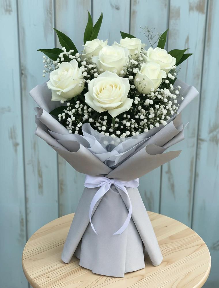 Букет цветов из: Розы в Больших Березниках