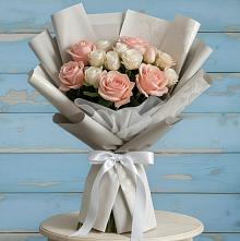 Букет цветов из:  Розы в Больших Березниках