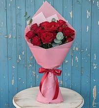 Букет цветов из:  Розы в Больших Березниках