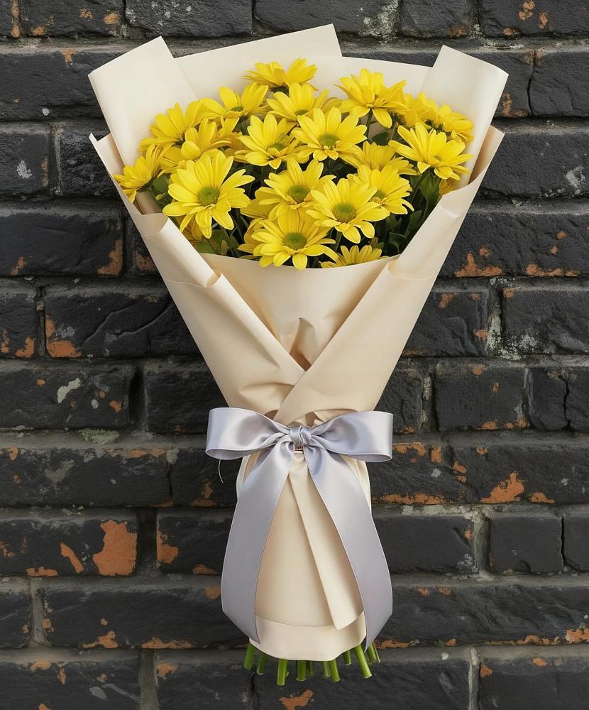Букет цветов из: Хризантемы в Больших Березниках