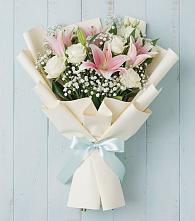 Букет цветов из:  Лилии в Больших Березниках
